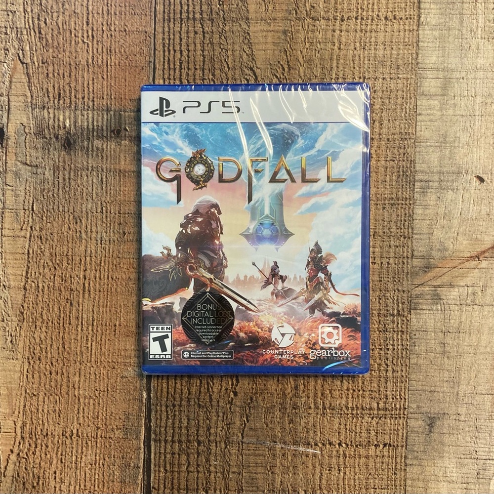 Godfall PlayStation 5 PS5 Video Game Gearbox Publishing New Sealed Physical